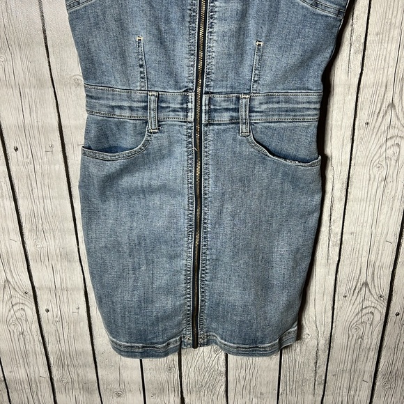 American eagle denim jumper size 0 - Picture 4 of 10